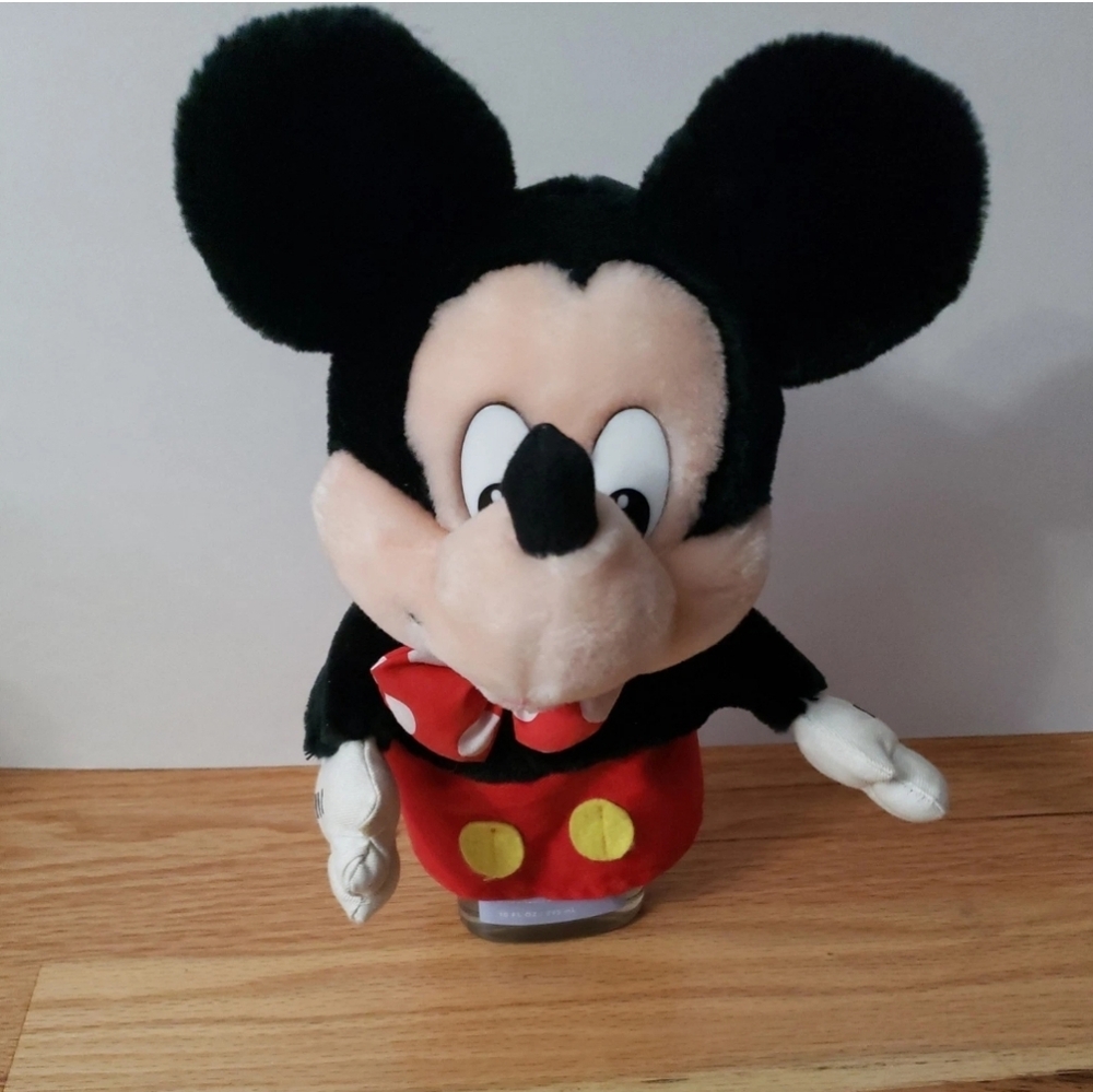 Vintage 1990s Mickey Mouse Hand Puppet Disney Applause Mattel 10 Inch